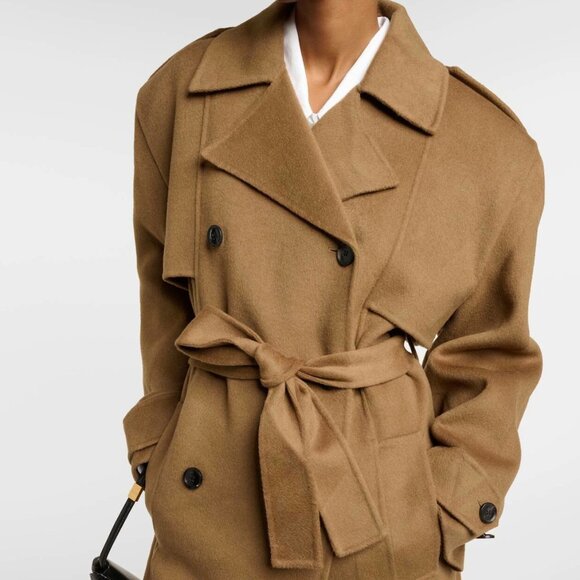 The Frankie Shop Nikola Padded Trench Coat SMALL NEW with tags - Picture 3 of 4